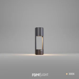 Luz de Poste Holera para Jardín con Cuerpo de Aluminio