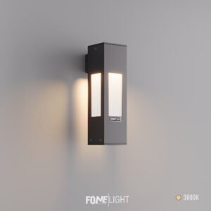 Aplique de Pared LED Luxera de Aluminio