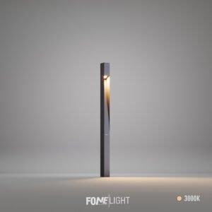 Poste de Iluminación Luzerra Decorativo de Aluminio LED para Exterior