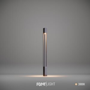 Poste de Iluminación Aka Moderno Decorativo de Aluminio para Exterior